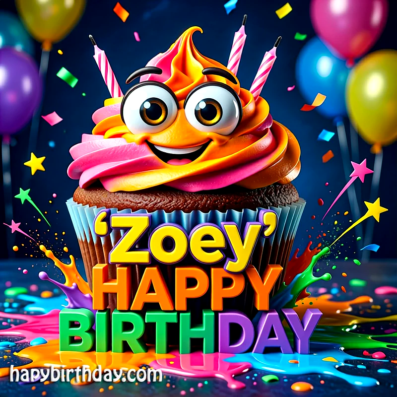 Download Free zoey Happy Birthday Cake Picture HD