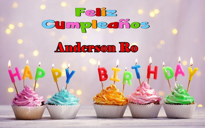 Feliz Cumpleanos Anderson Rodriguez