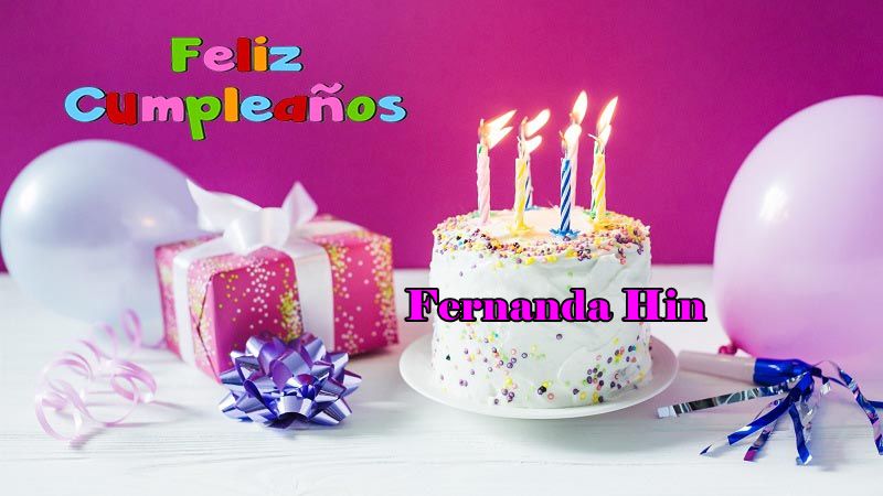 Feliz Cumpleanos Fernanda Hinojosa