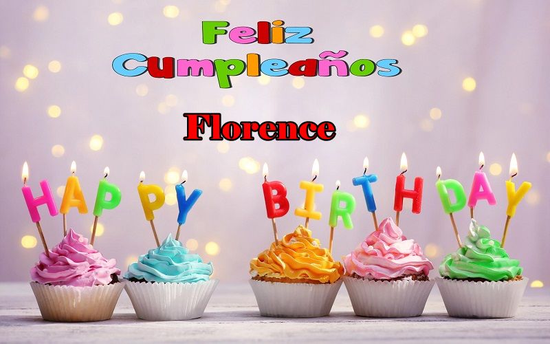 Feliz Cumpleanos Florence - Feliz Cumpleaños Florence
