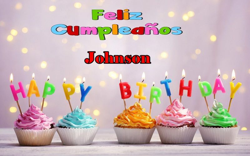 Feliz Cumpleanos Johnson - Feliz Cumpleaños Johnson