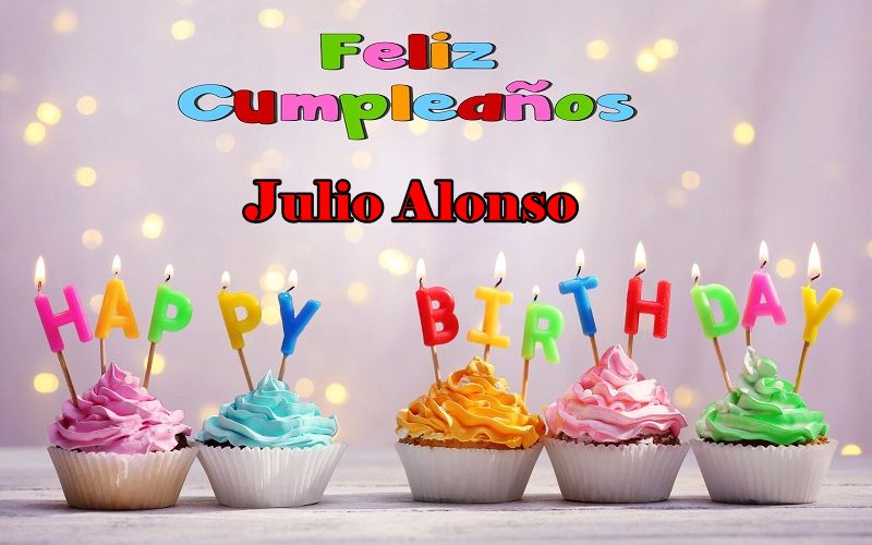 Feliz Cumpleanos Julio Alonso