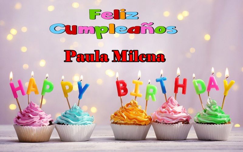 Feliz Cumpleanos Paula Milena