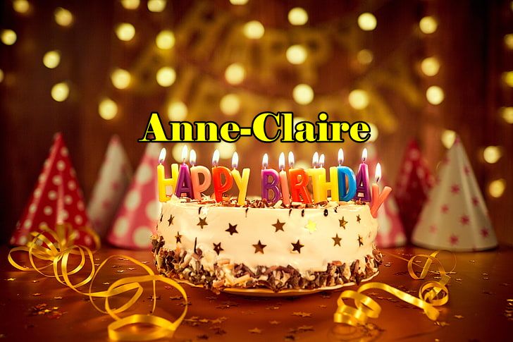 Happy Birthday Anne Claire