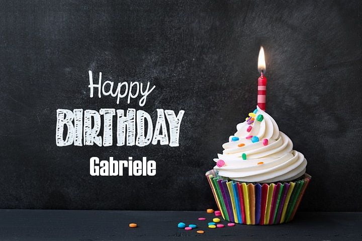 Happy Birthday Gabriele