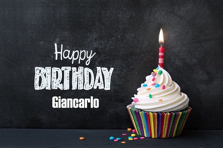 Happy Birthday Giancarlo