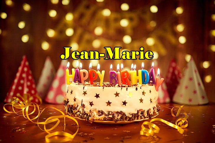 Happy Birthday Jean Marie 1