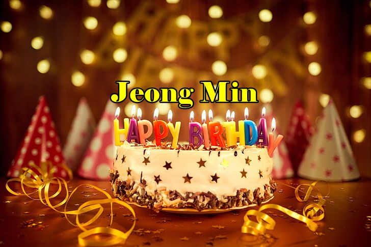 Happy Birthday Jeong Min - Happy Birthday Jeong Min