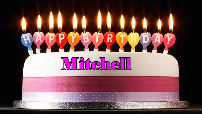 Happy Birthday Mitchell
