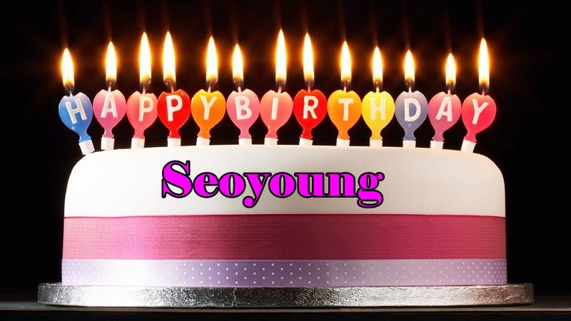 Happy Birthday Seoyoung