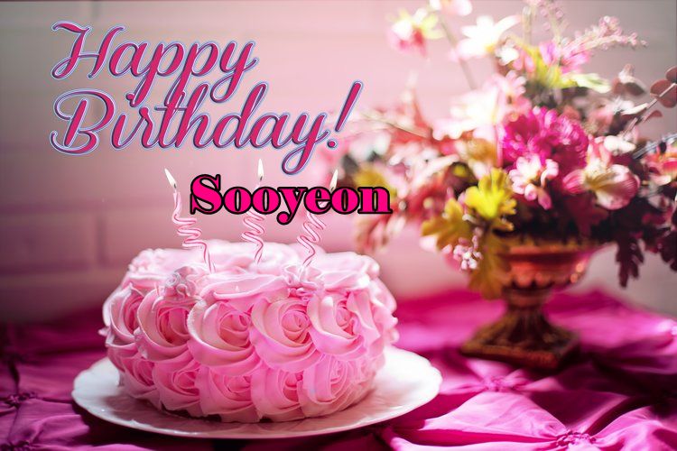 Happy Birthday Sooyeon