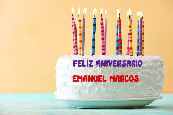 Feliz Aniversario Emanuel Marcos