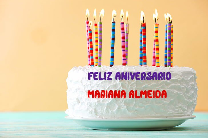 Feliz Aniversario Mariana Almeida