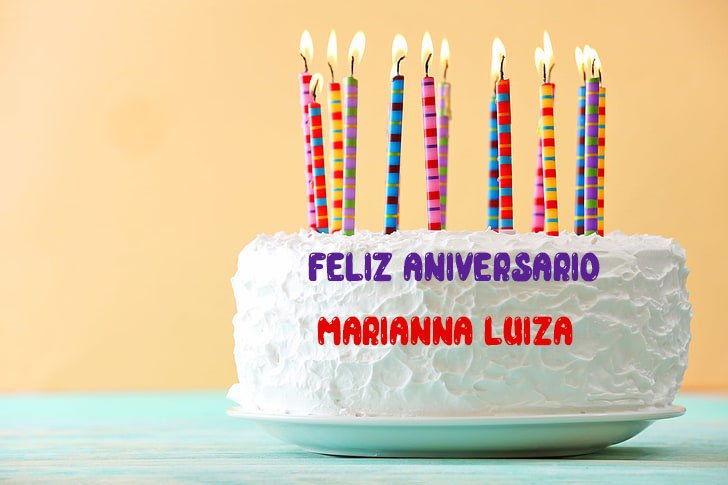 Feliz Aniversario Marianna Luiza