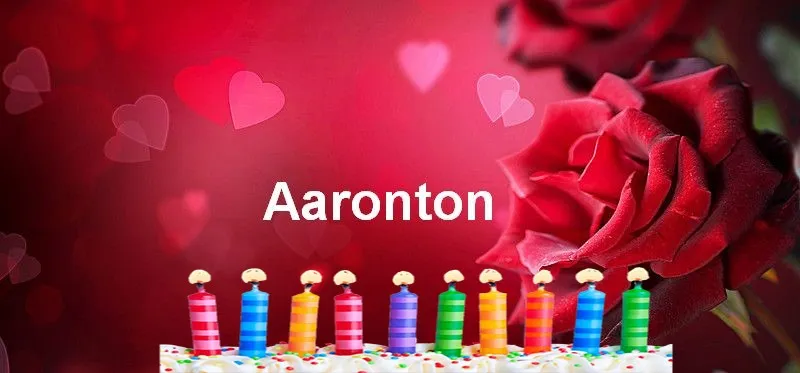 Alles Gute zum Geburtstag Aaronton