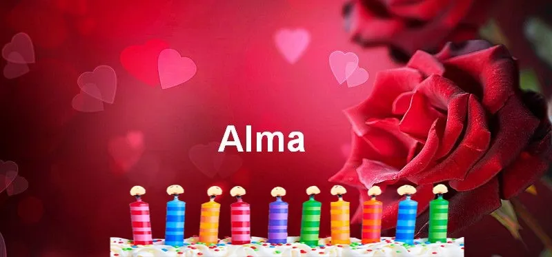 Alles Gute zum Geburtstag Alma