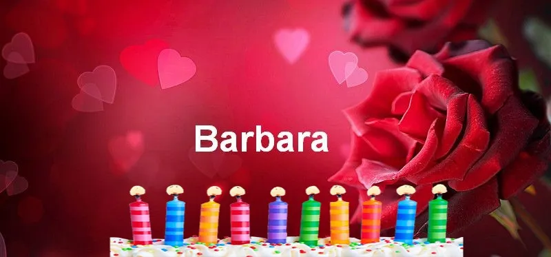 Alles Gute zum Geburtstag Barbara