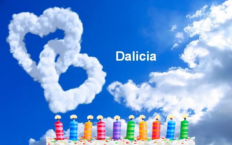 Alles Gute zum Geburtstag Dalicia