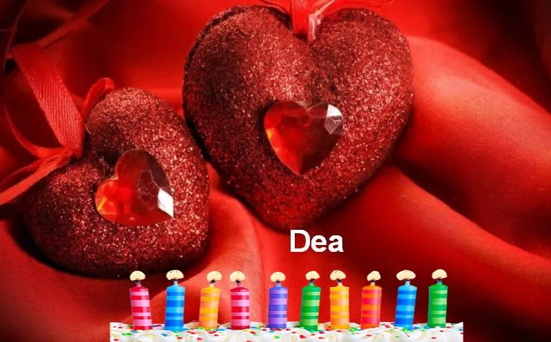 Alles Gute zum Geburtstag Dea