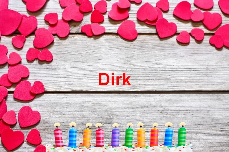Alles Gute zum Geburtstag Dirk