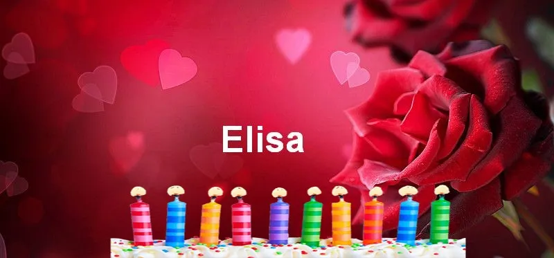 Alles Gute zum Geburtstag Elisa