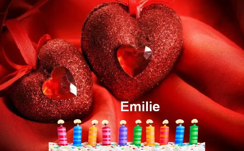 Alles Gute zum Geburtstag Emilie