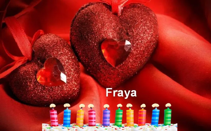 Alles Gute zum Geburtstag Fraya