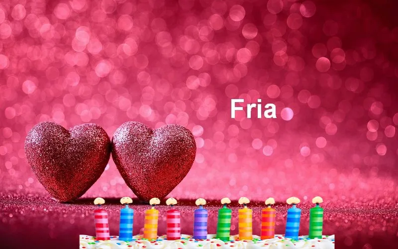 Alles Gute zum Geburtstag Fria