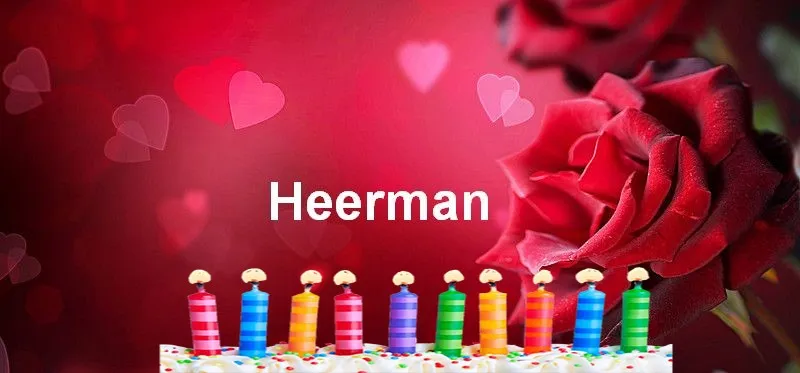 Alles Gute zum Geburtstag Heerman
