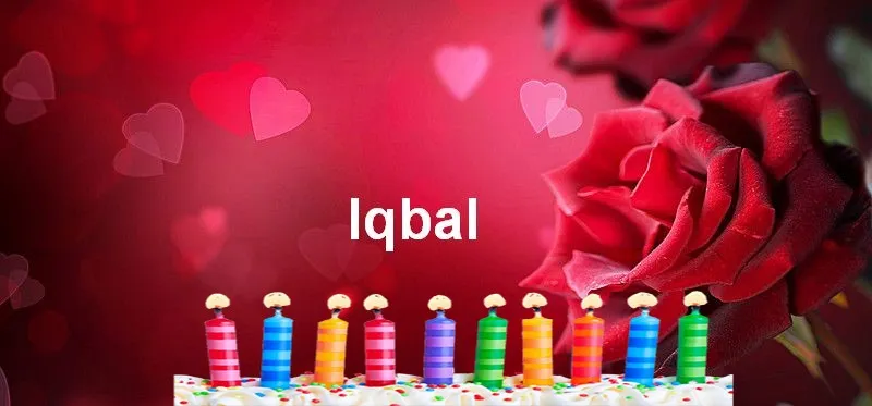 Alles Gute zum Geburtstag Iqbal