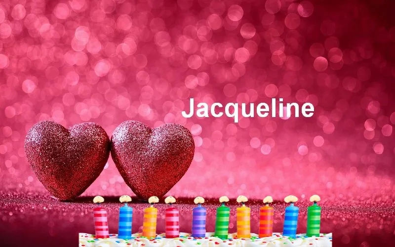 Alles Gute zum Geburtstag Jacqueline