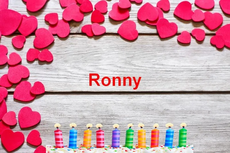 Alles Gute zum Geburtstag Ronny