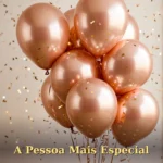 Mensagem emocionante para pessoa especial com vela solitária e fundo desfocado