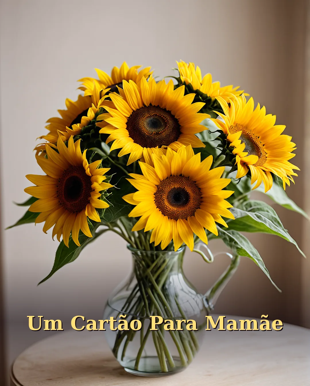 Cartão de Aniversário para Mãe