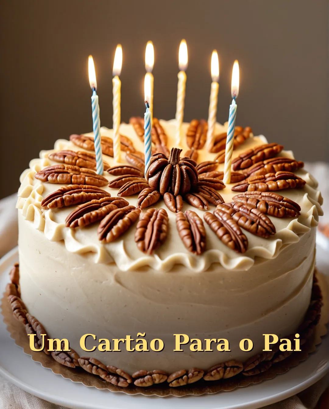 Cartão de Aniversário para Pai