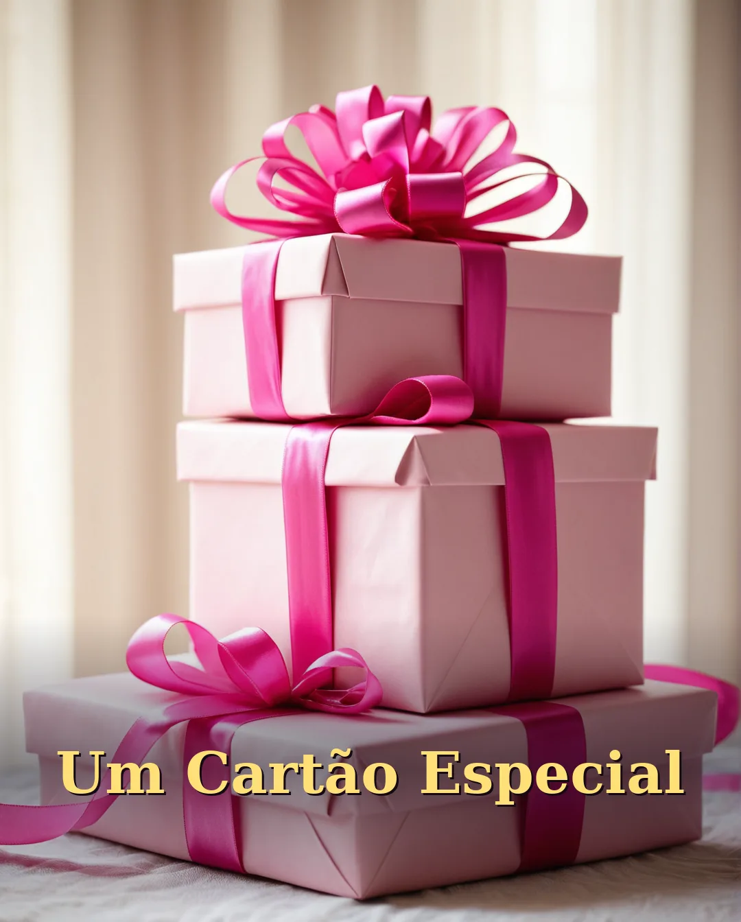 Cartão Virtual de Aniversário para Filha