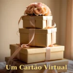 Mensagem para pessoa especial com buquê de rosas e luz dourada de entardecer