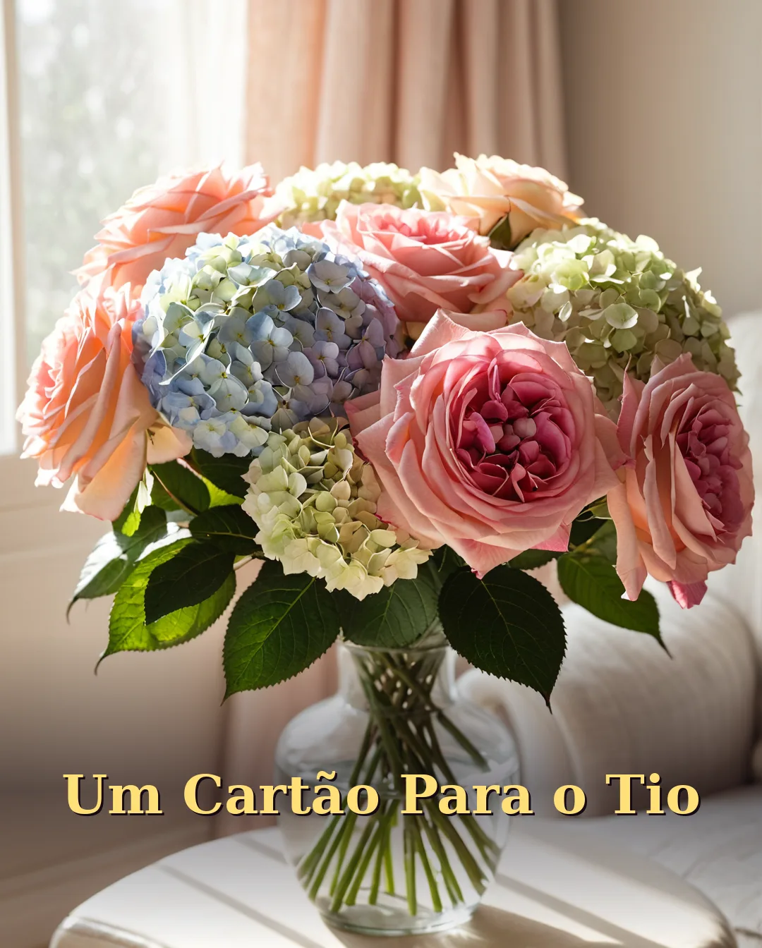 Cartão Virtual de Aniversário para Tio