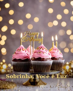 Declaração de Aniversário para Sobrinha