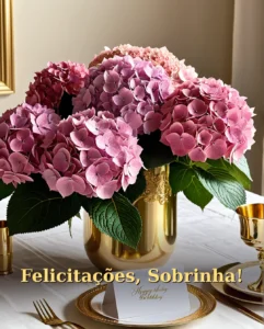 Felicitações para Sobrinha