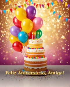 Mensagem de Aniversário para Amiga Especial