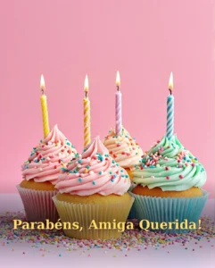 Linda Mensagem de Aniversário para Amiga