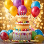 Imagem de mensagens de parabéns para amiga para WhatsApp para baixar e compartilhar no WhatsApp