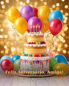 Mensagens de Parabéns para Amiga para WhatsApp
