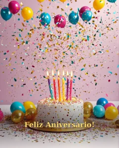 Cartão de Aniversário para Amiga Amada