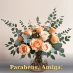Frases de aniversário para amiga com imagem pronta para enviar no WhatsApp