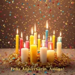 Imagem de feliz aniversário para amiga para baixar grátis e compartilhar