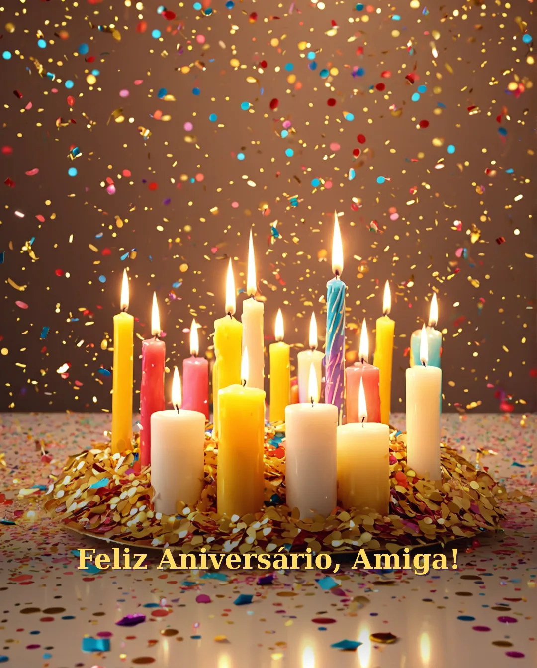 Imagem de Feliz Aniversário para Amiga — Baixe Grátis