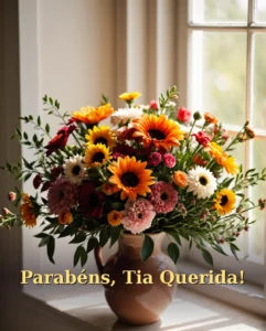 Feliz Aniversário para Tia
