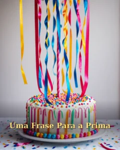 Frase de Parabéns para Prima
